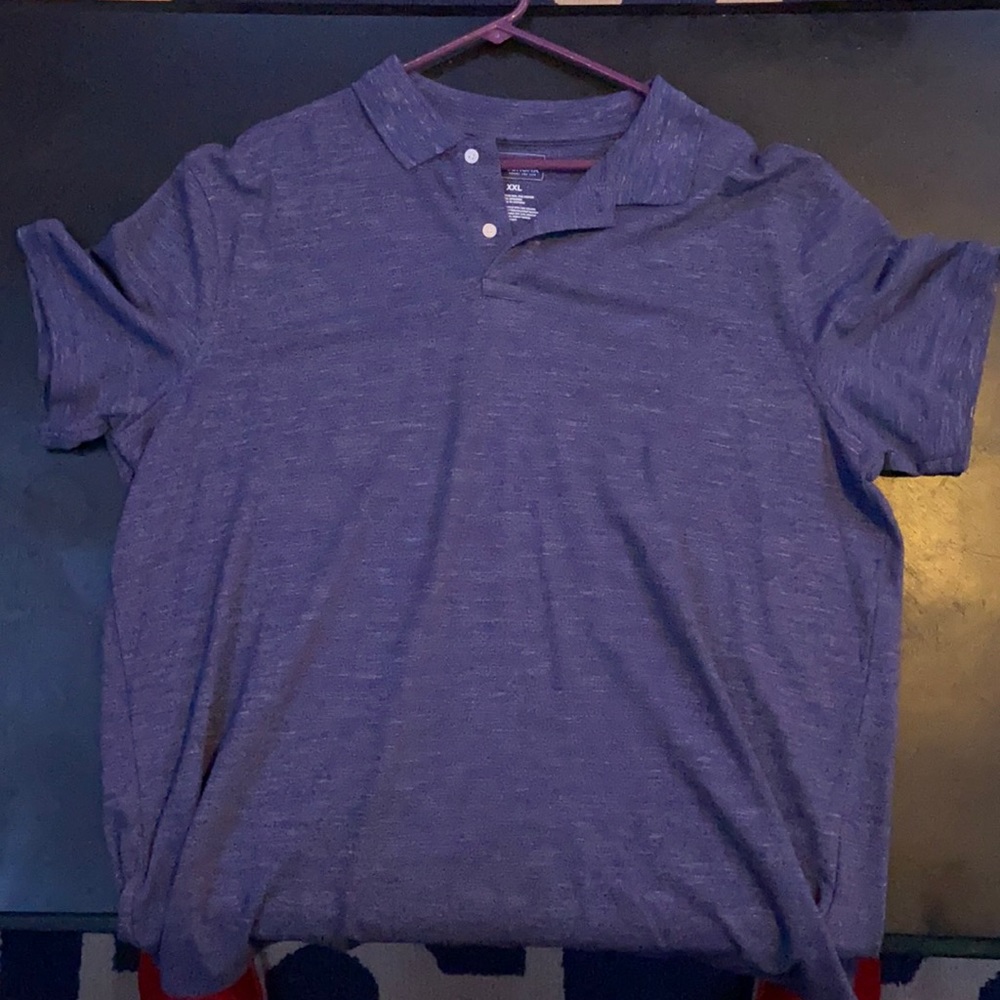 Dark purple polo